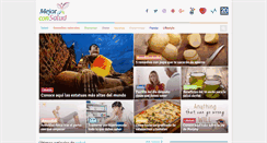 Desktop Screenshot of mejorconsalud.com